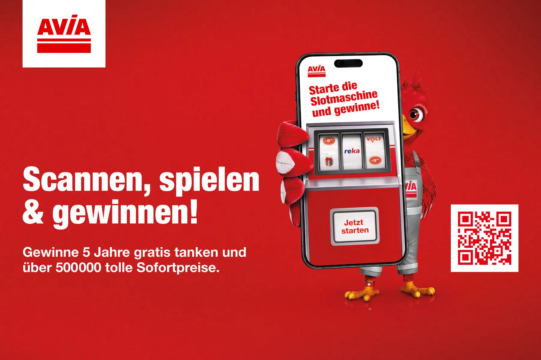 Scannen, spielen & gewinnen!